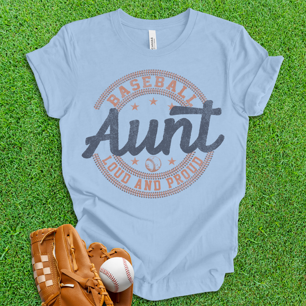 Baseball Aunt T-Shirt