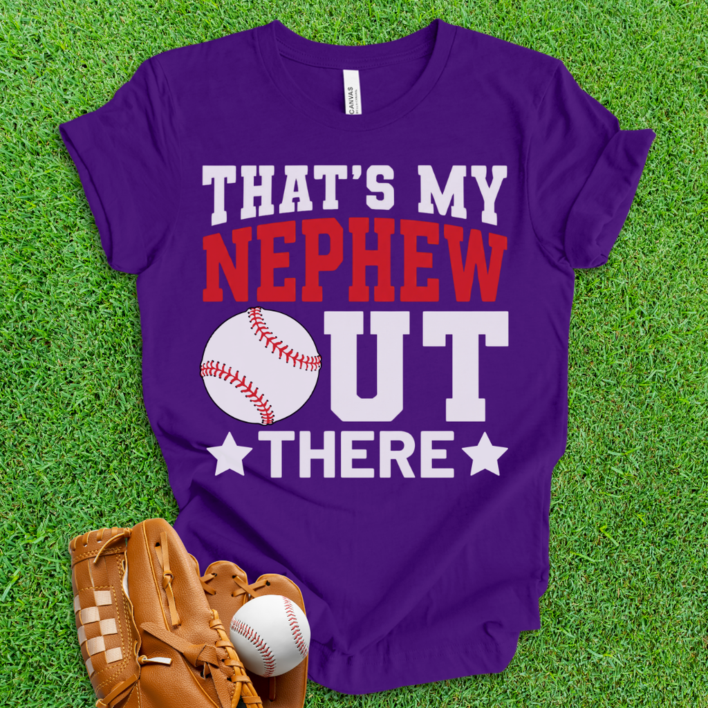 That's My Nephew Baseball T-Shirt