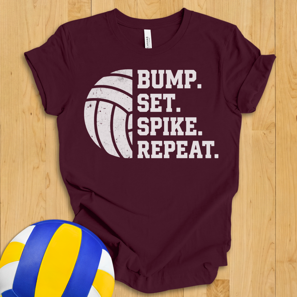 Bump Set Spike Repeat T-Shirt