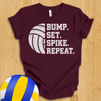 Bump Set Spike Repeat T-Shirt