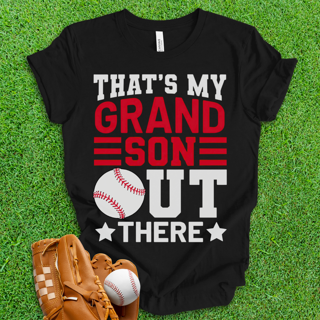 That's My Grandson Baseball T-Shirt