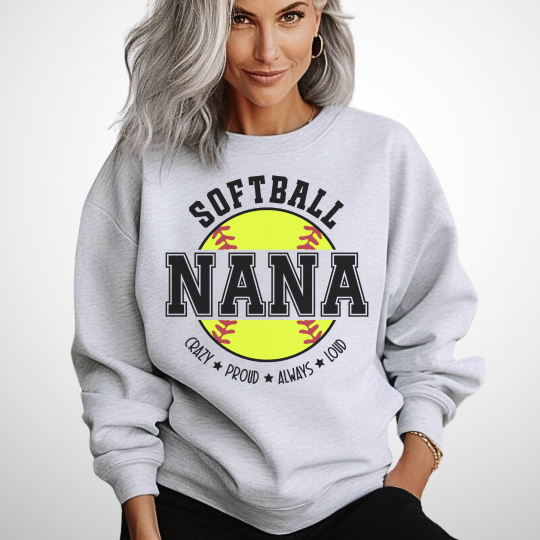 Softball Nana Sweatshirt
