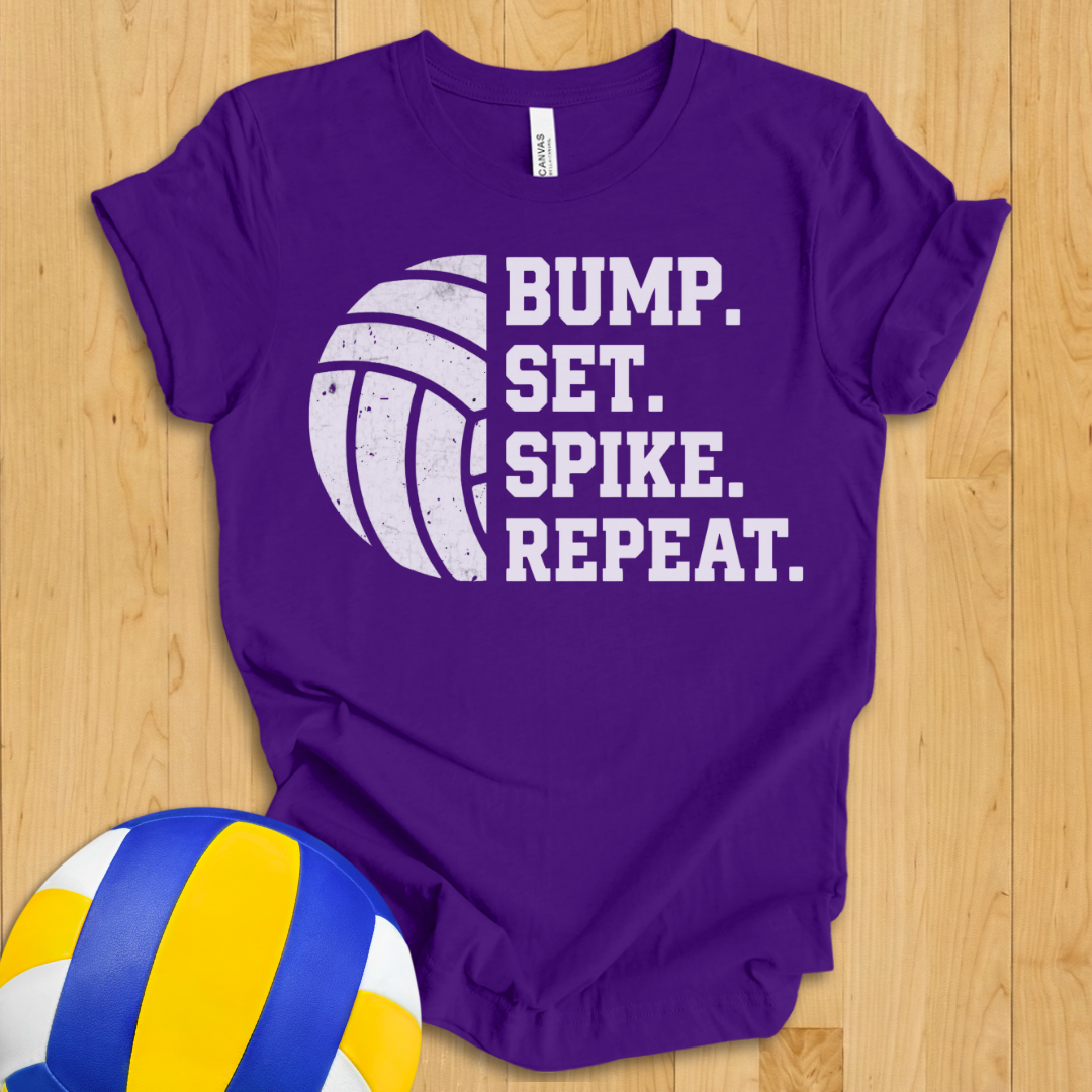 Bump Set Spike Repeat T-Shirt