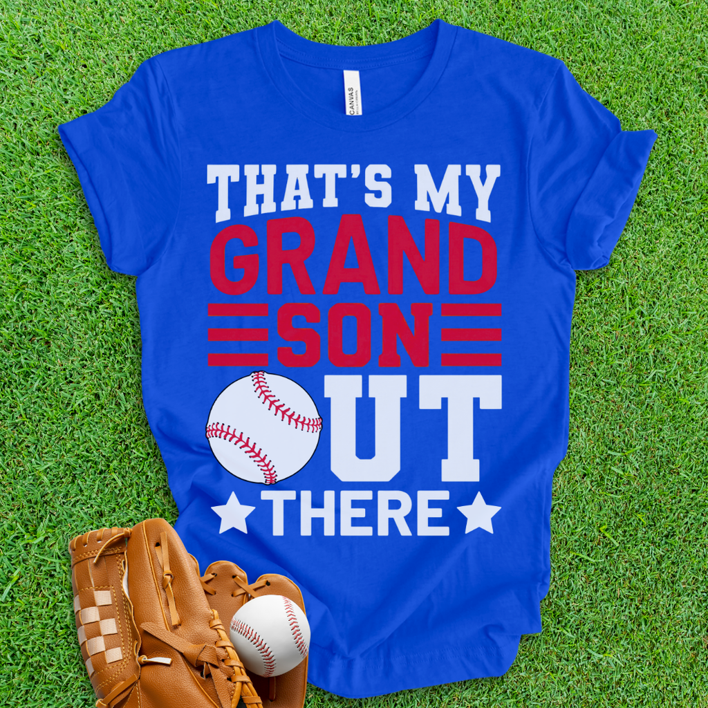That's My Grandson Baseball T-Shirt