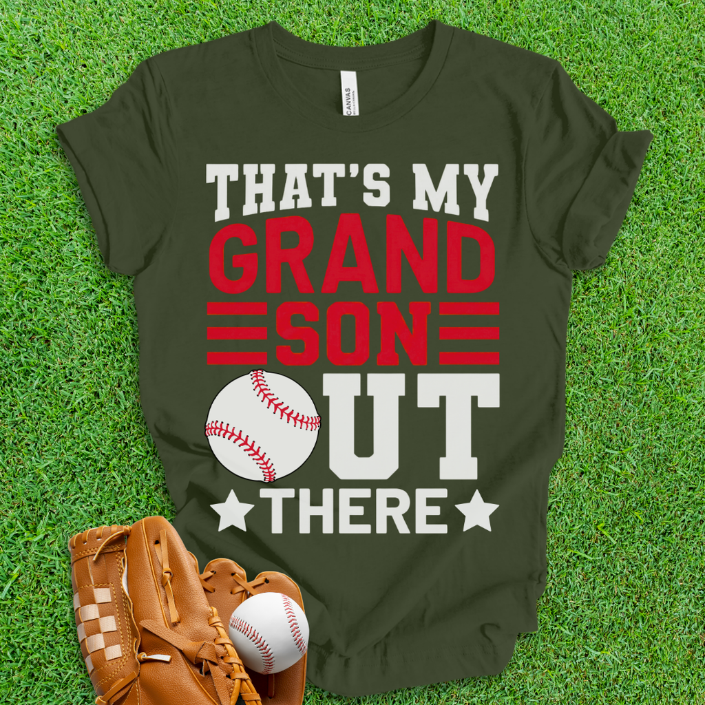 That's My Grandson Baseball T-Shirt