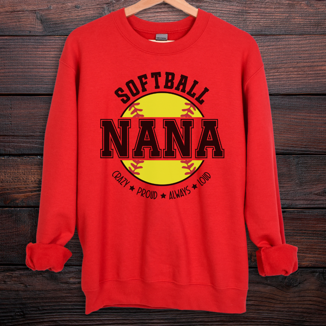 Softball Nana Sweatshirt