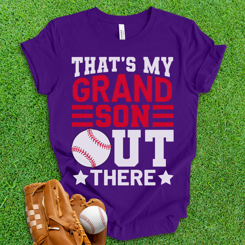 That's My Grandson Baseball T-Shirt