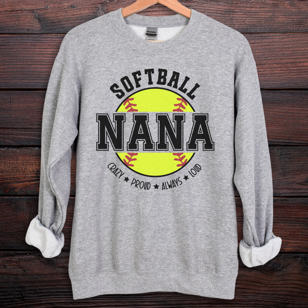 Softball Nana Sweatshirt