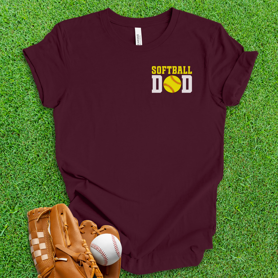 Softball Dad USA T-Shirt