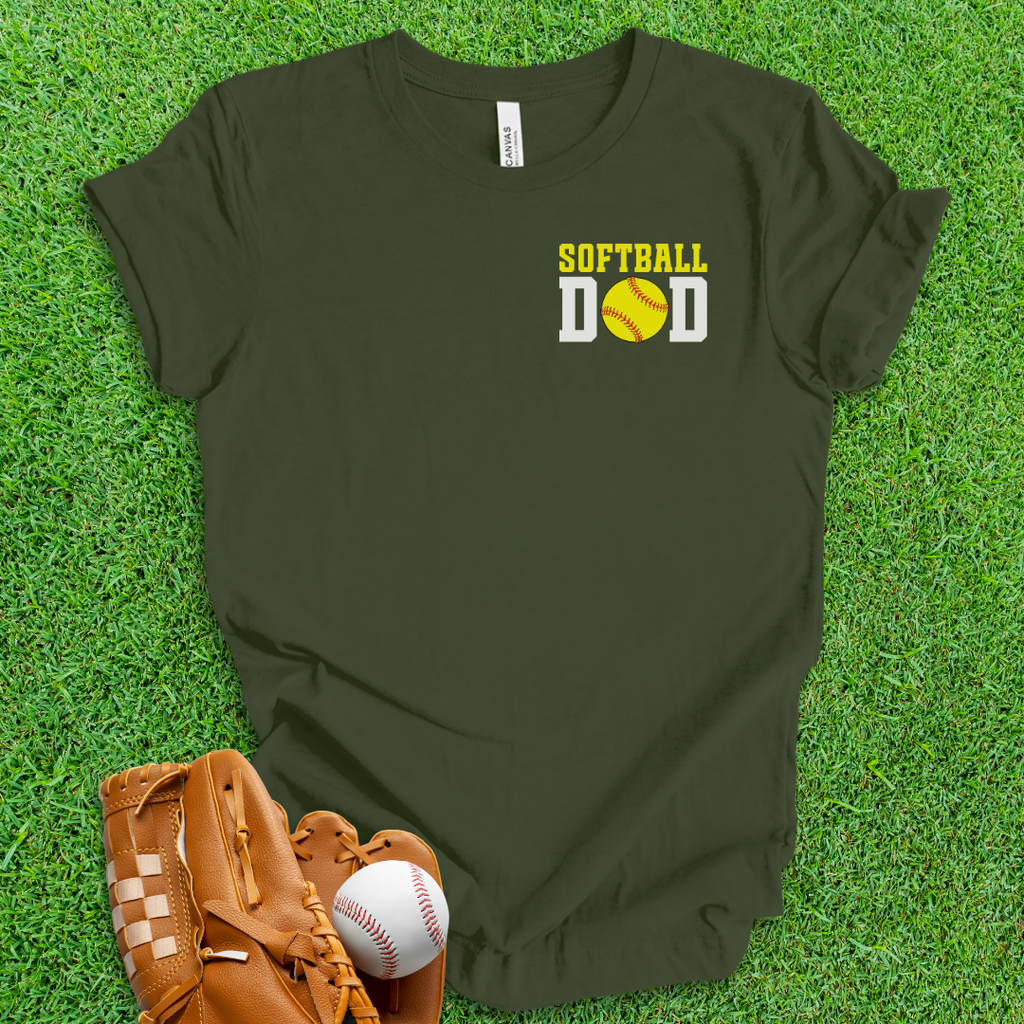 Softball Dad USA T-Shirt