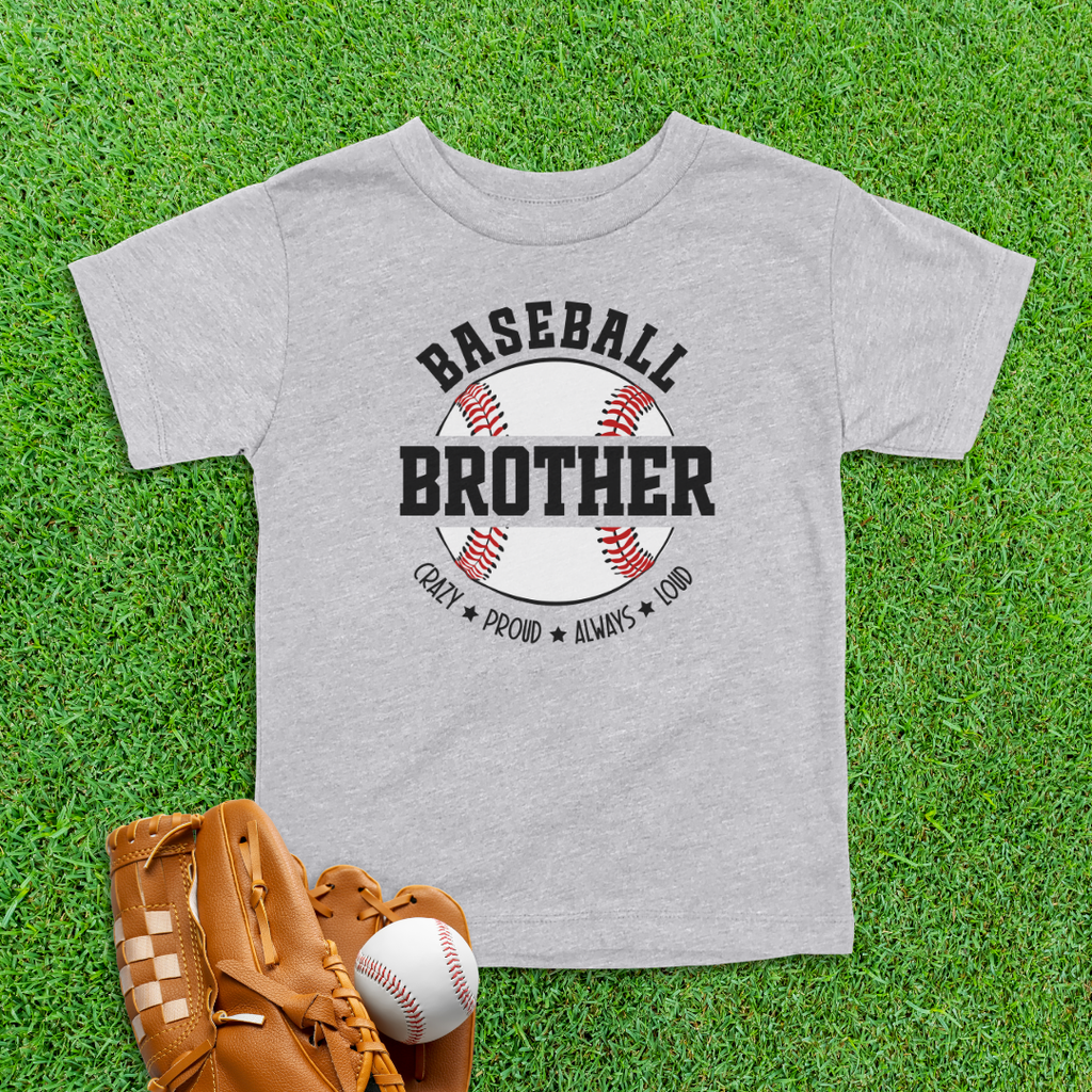 Baseball Brother Toddler Shirt