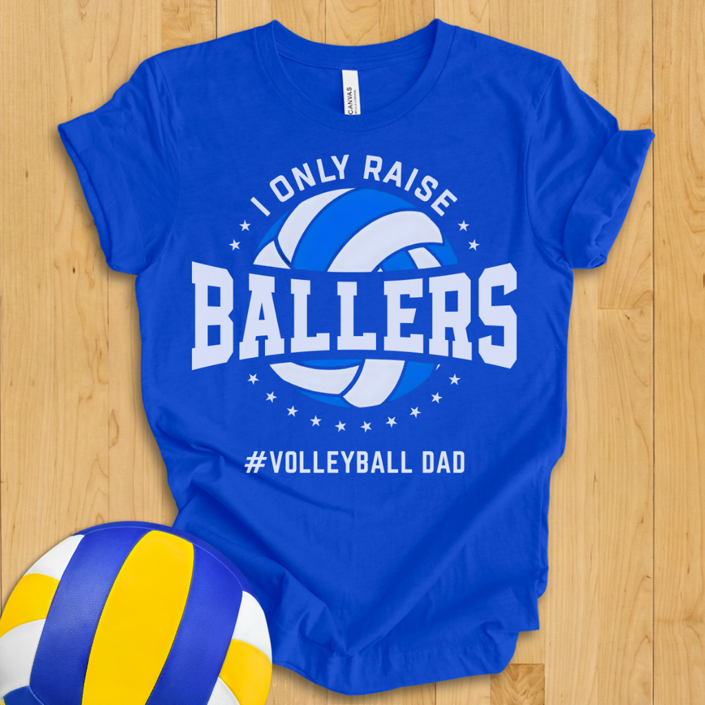 Ballers Volleyball Dad T-Shirt