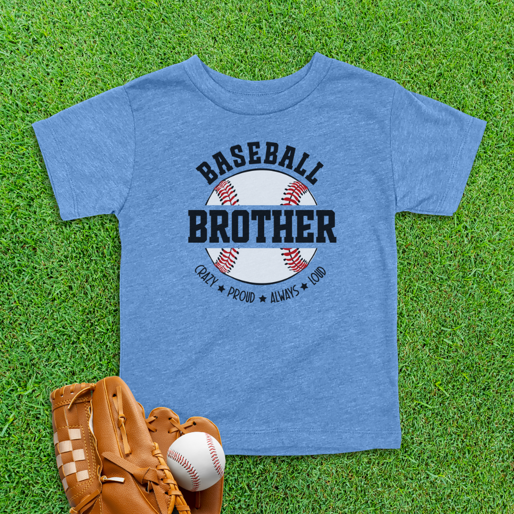 Baseball Brother Toddler Shirt