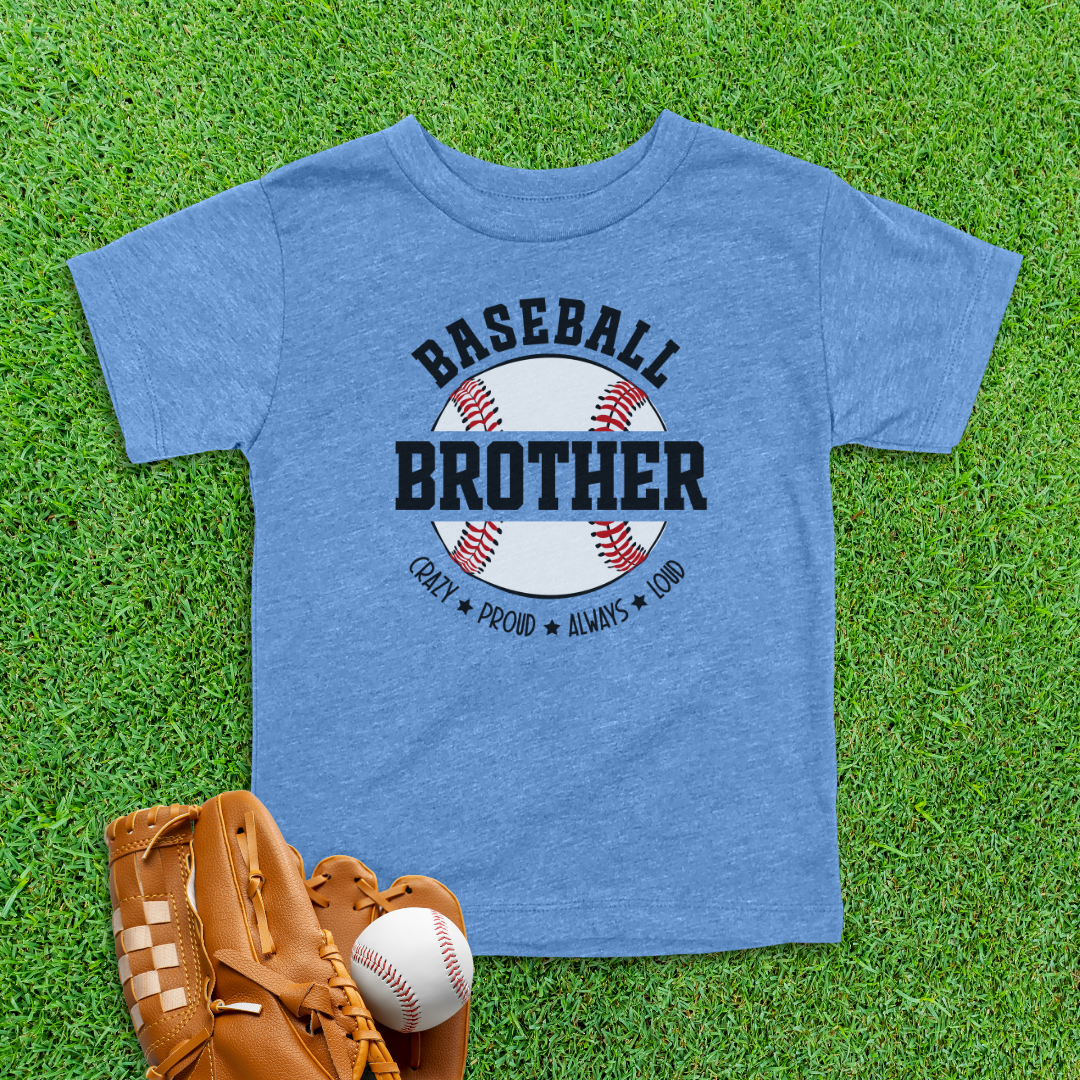 Baseball Brother Toddler Shirt