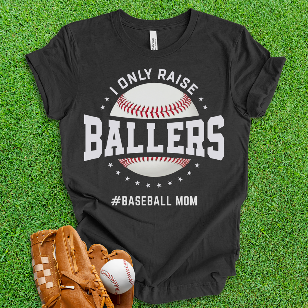 Ballers Baseball Mom T-Shirt
