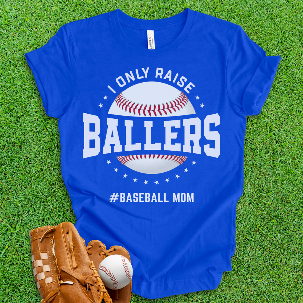 Ballers Baseball Mom T-Shirt