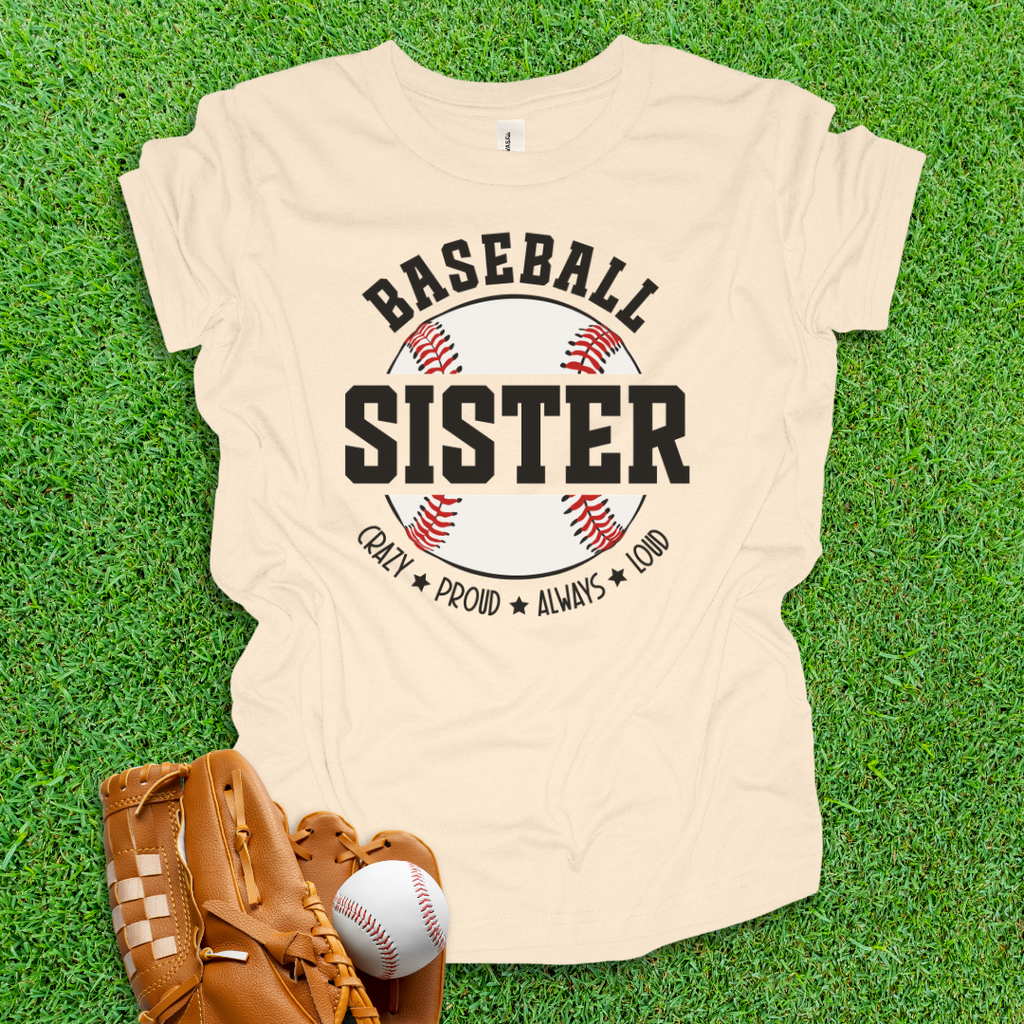 Baseball Sister Youth Shirt