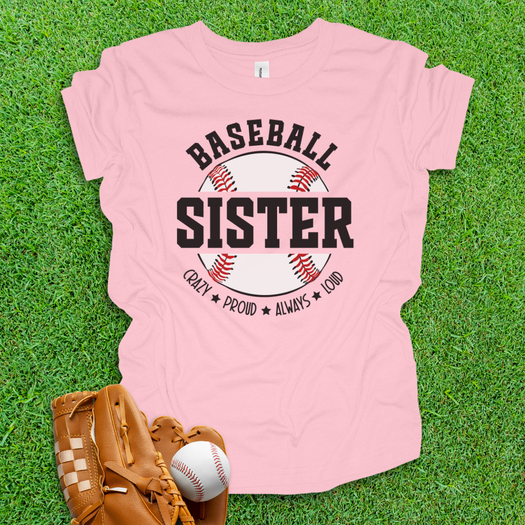 Baseball Sister Youth Shirt