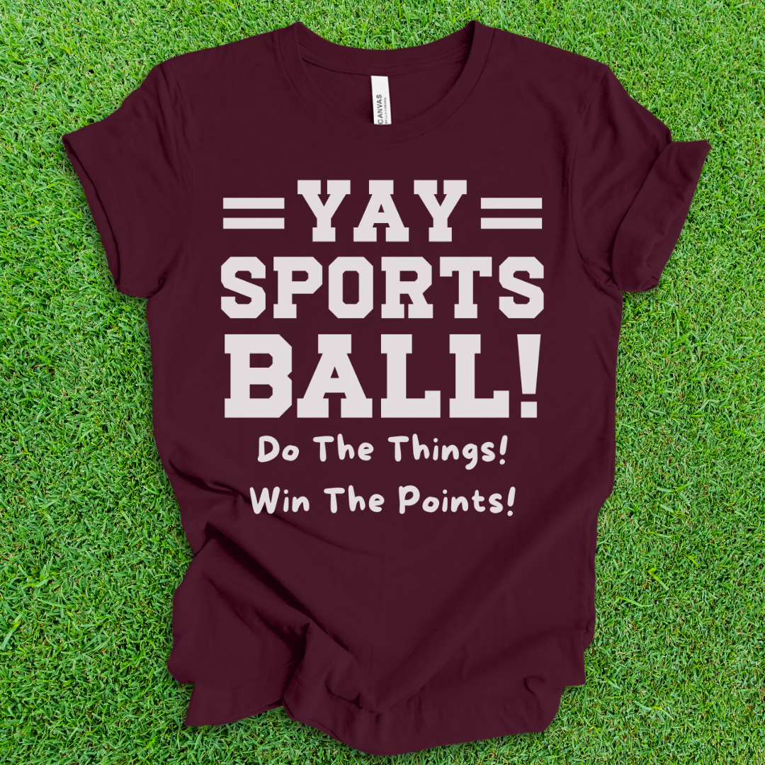 YAY Sports Ball T-Shirt