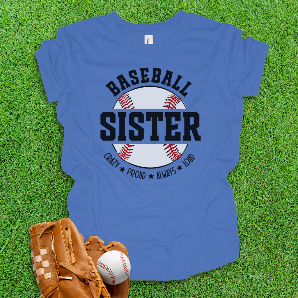 Baseball Sister Youth Shirt
