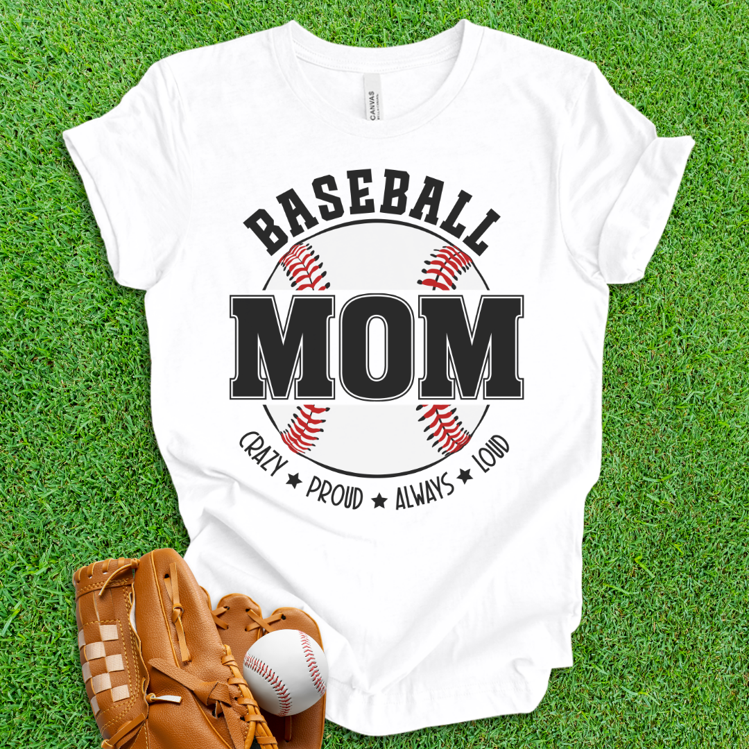 Baseball Mom T-Shirt
