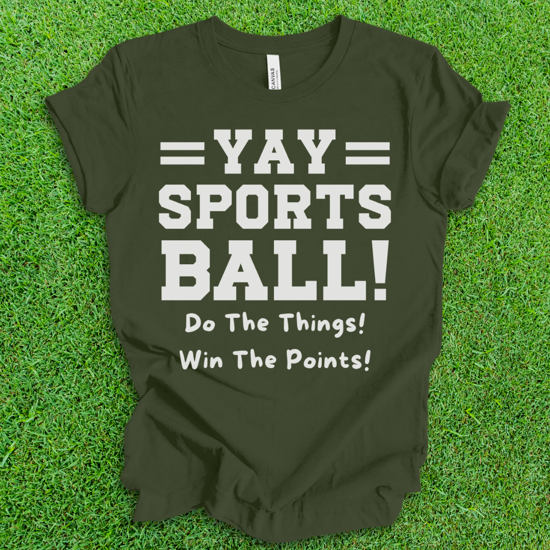 YAY Sports Ball T-Shirt