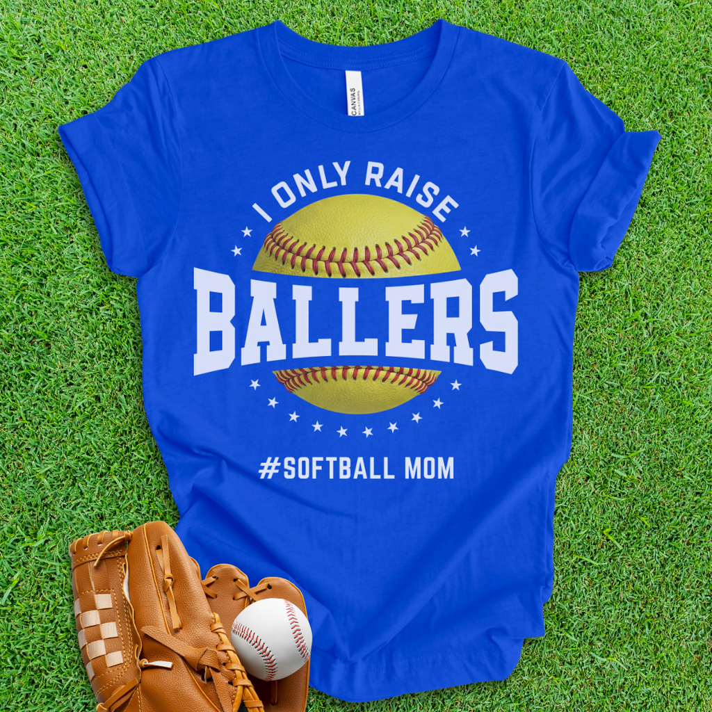 Ballers Softball Mom T-Shirt