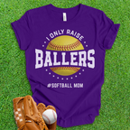 Ballers Softball Mom T-Shirt