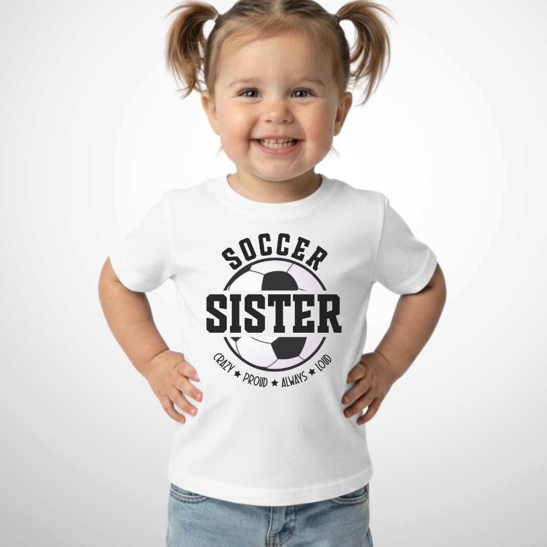Soccer Sister Toddler Shirt