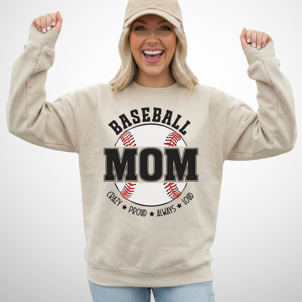 Baseball Mom Sweatshirt