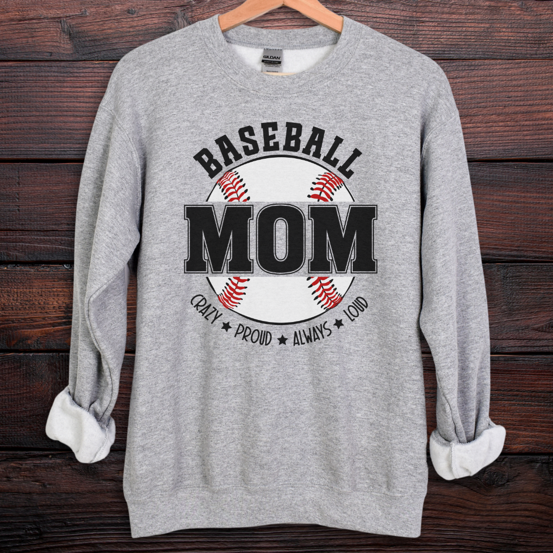 Baseball Mom Sweatshirt