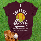 Softball Dad Big Balls T-Shirt