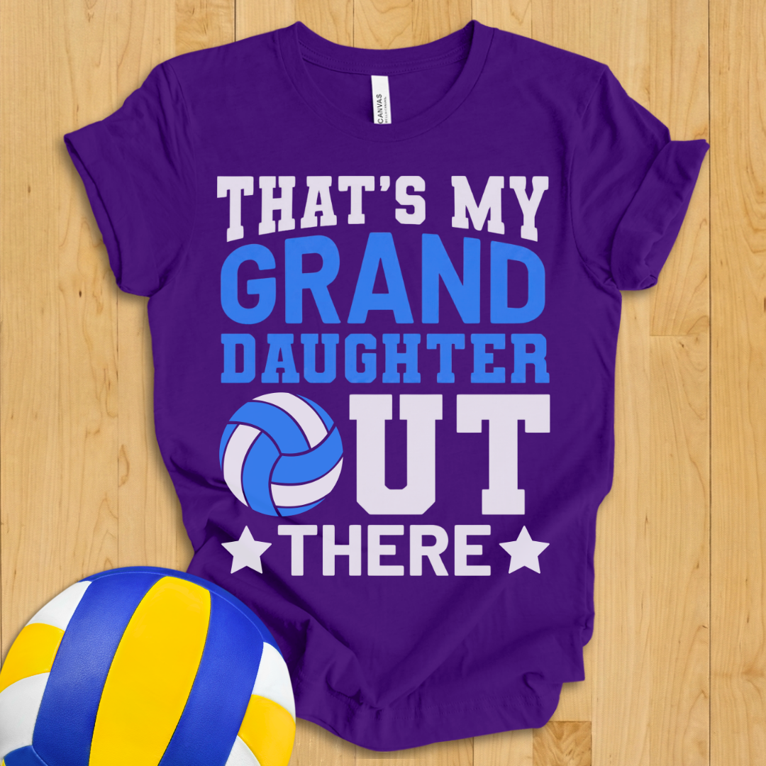 That's My Granddaughter Volleyball T-Shirt