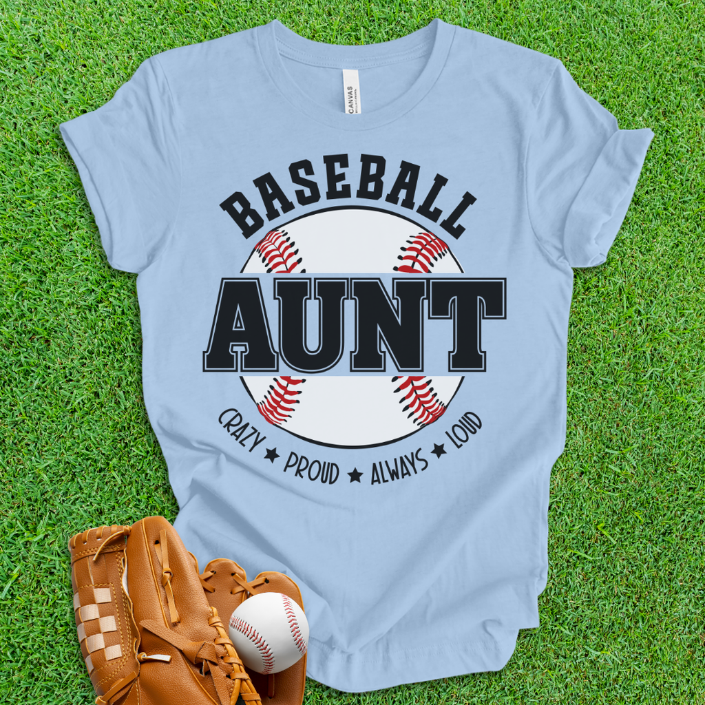 Baseball Aunt T-Shirt