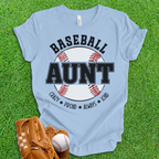 Baseball Aunt T-Shirt