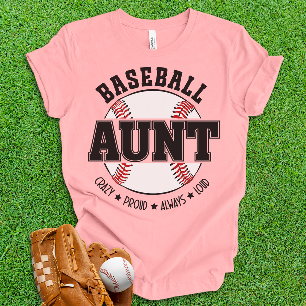 Baseball Aunt T-Shirt