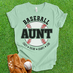 Baseball Aunt T-Shirt