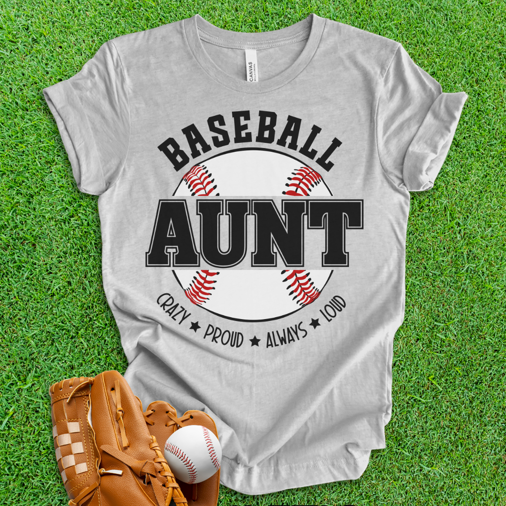 Baseball Aunt T-Shirt