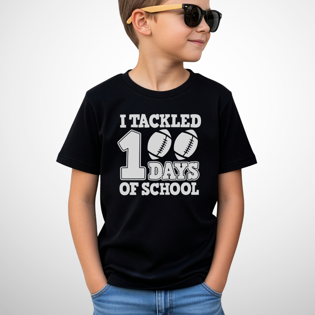 Football 100 Days Youth Shirt