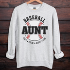 Baseball Aunt Sweatshirt