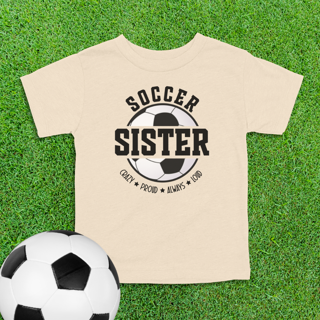Soccer Sister Toddler Shirt
