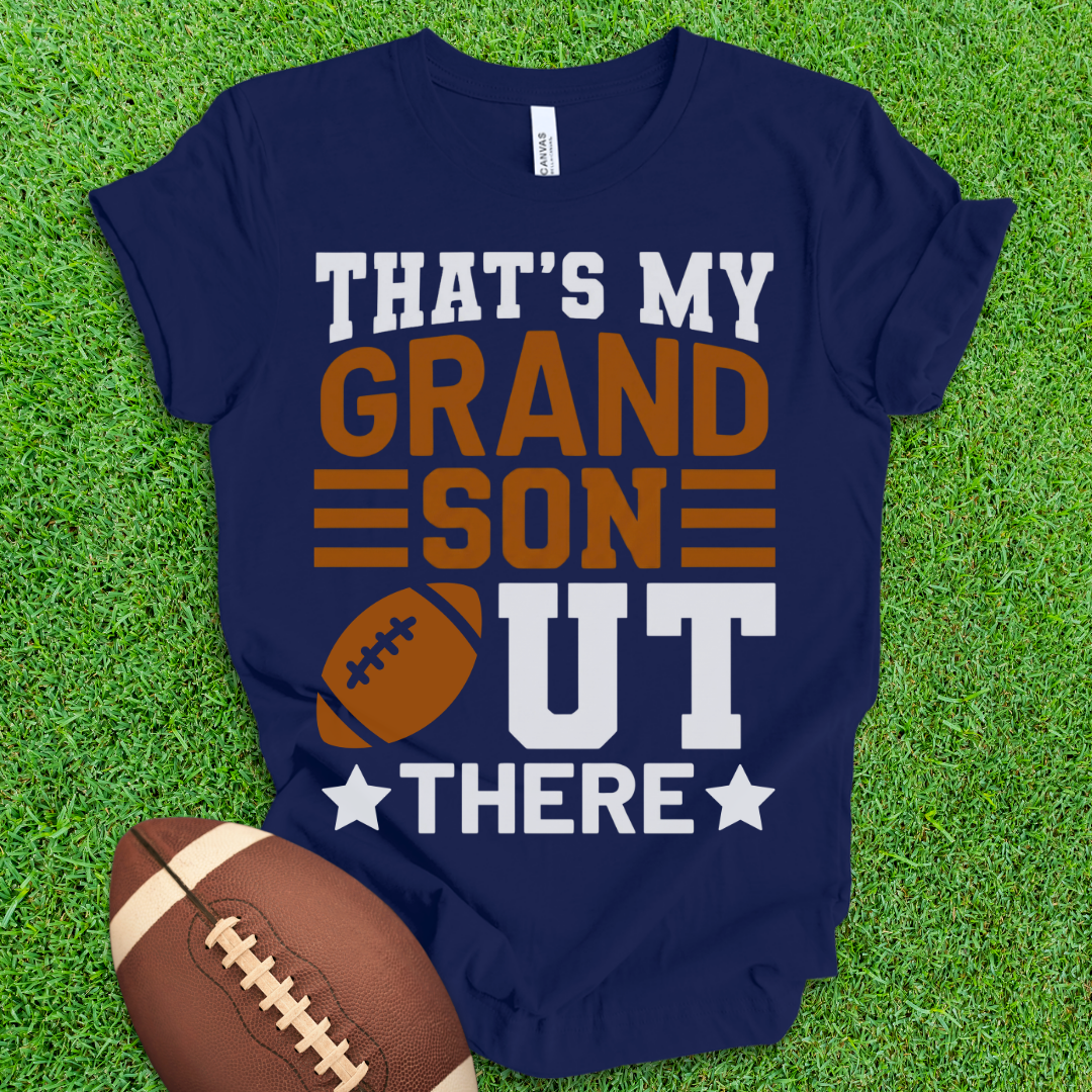 That's My Grandson Football T-Shirt