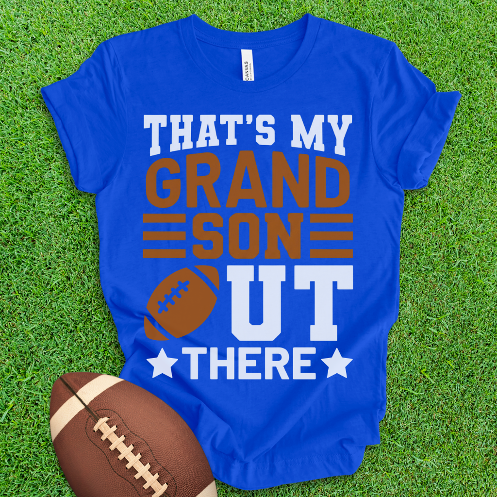 That's My Grandson Football T-Shirt