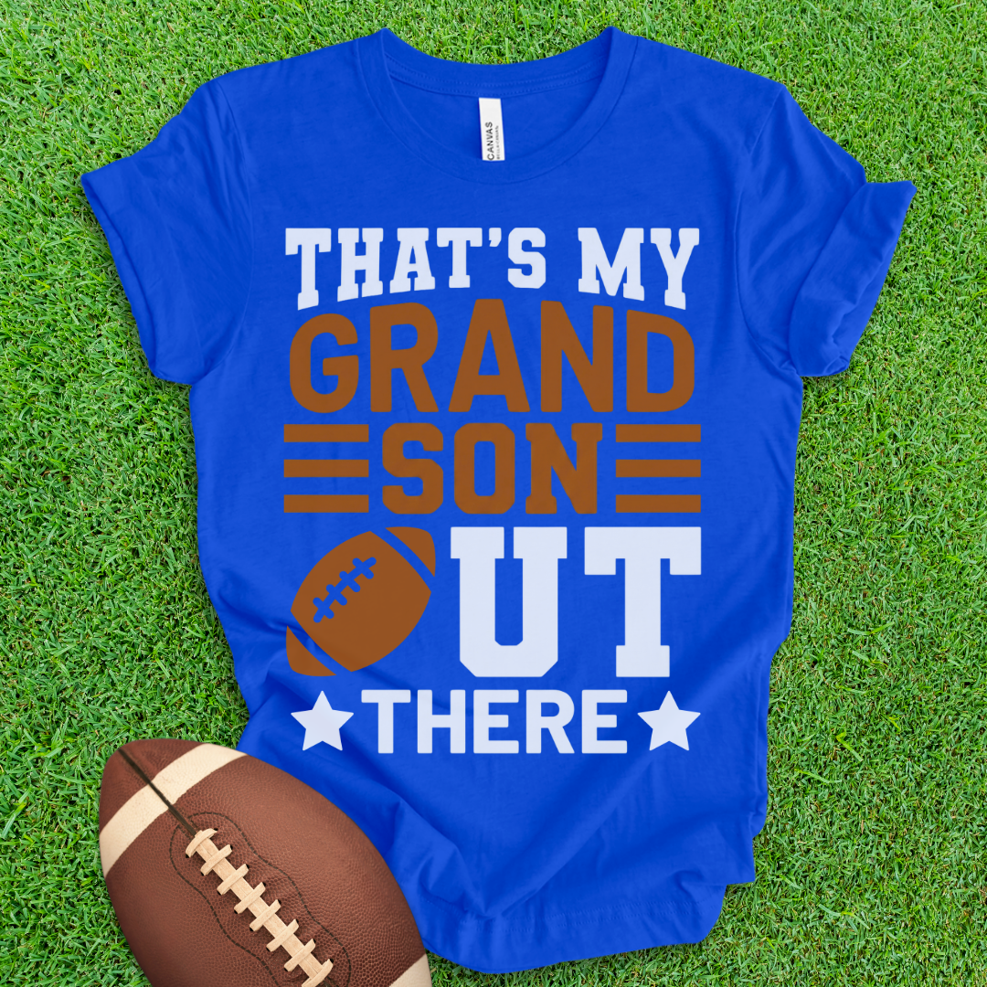 That's My Grandson Football T-Shirt