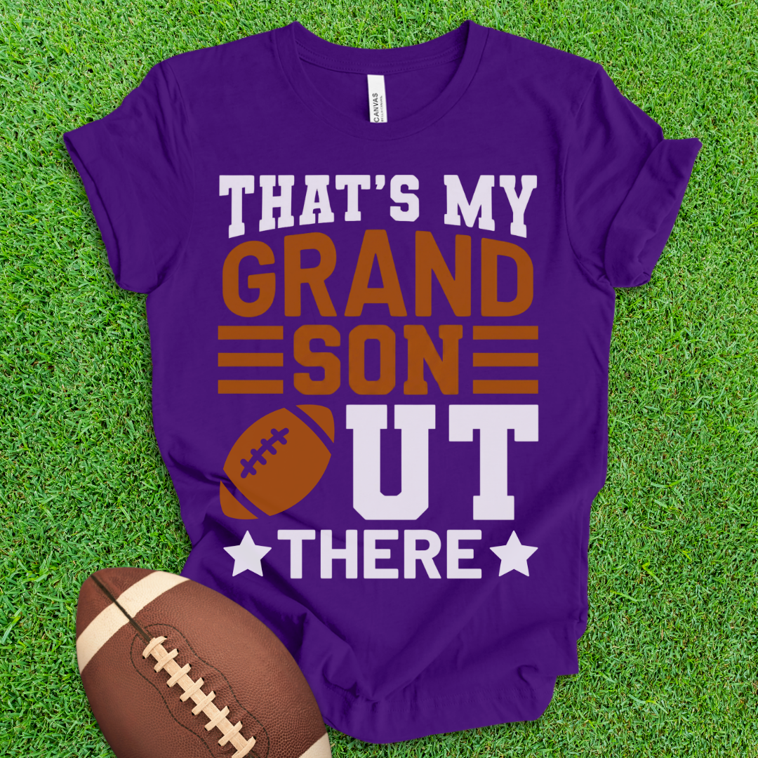 That's My Grandson Football T-Shirt