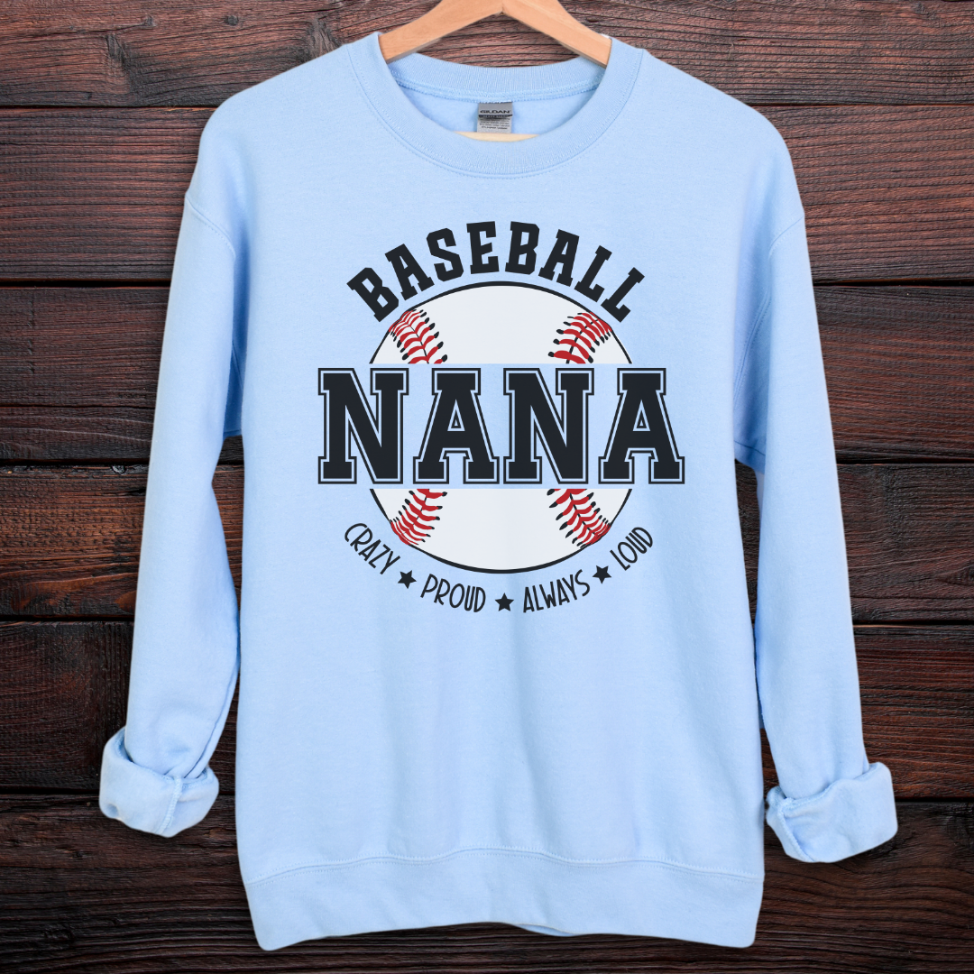 Baseball Nana Sweatshirt