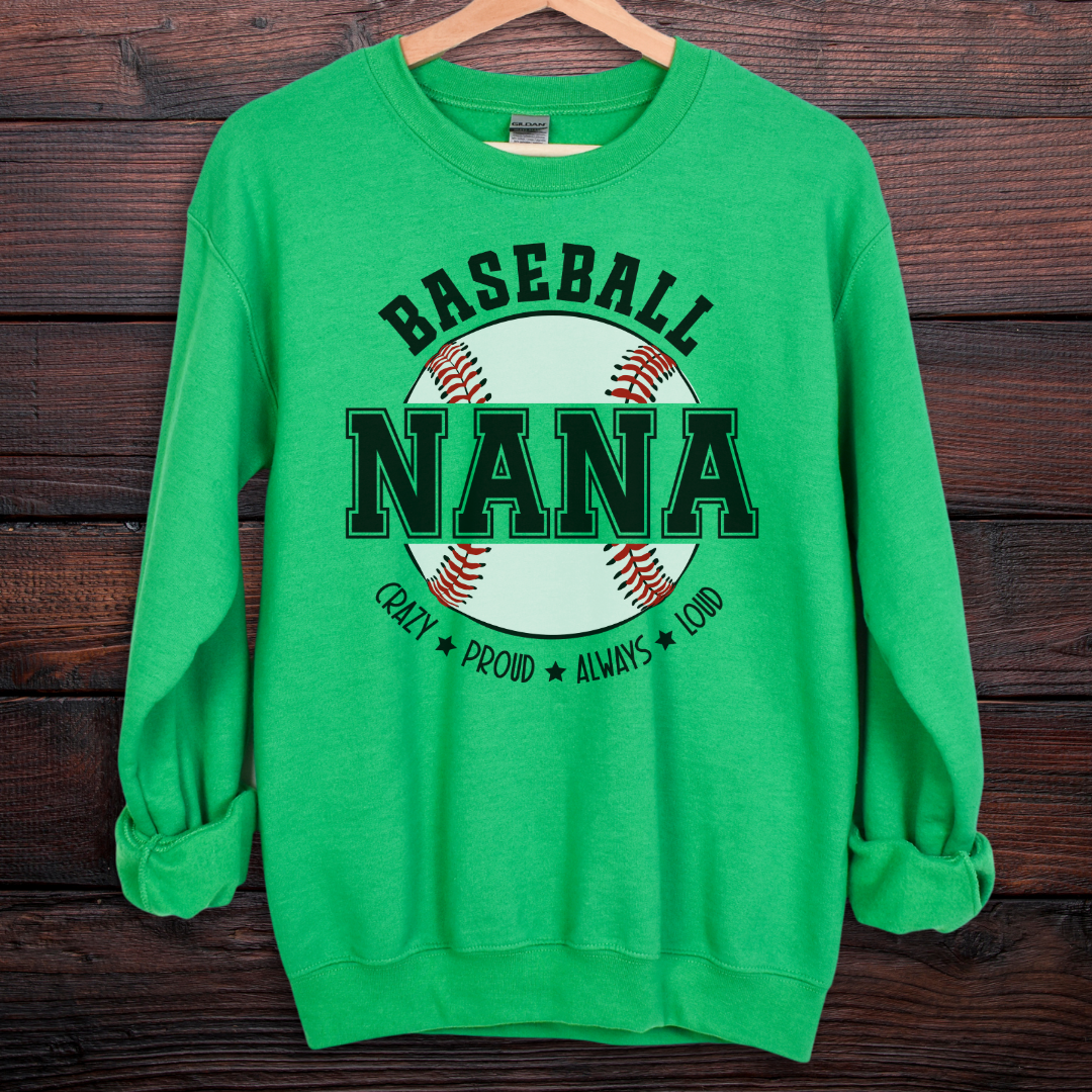 Baseball Nana Sweatshirt