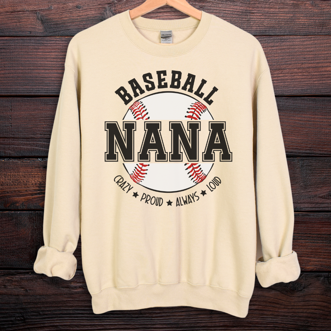 Baseball Nana Sweatshirt