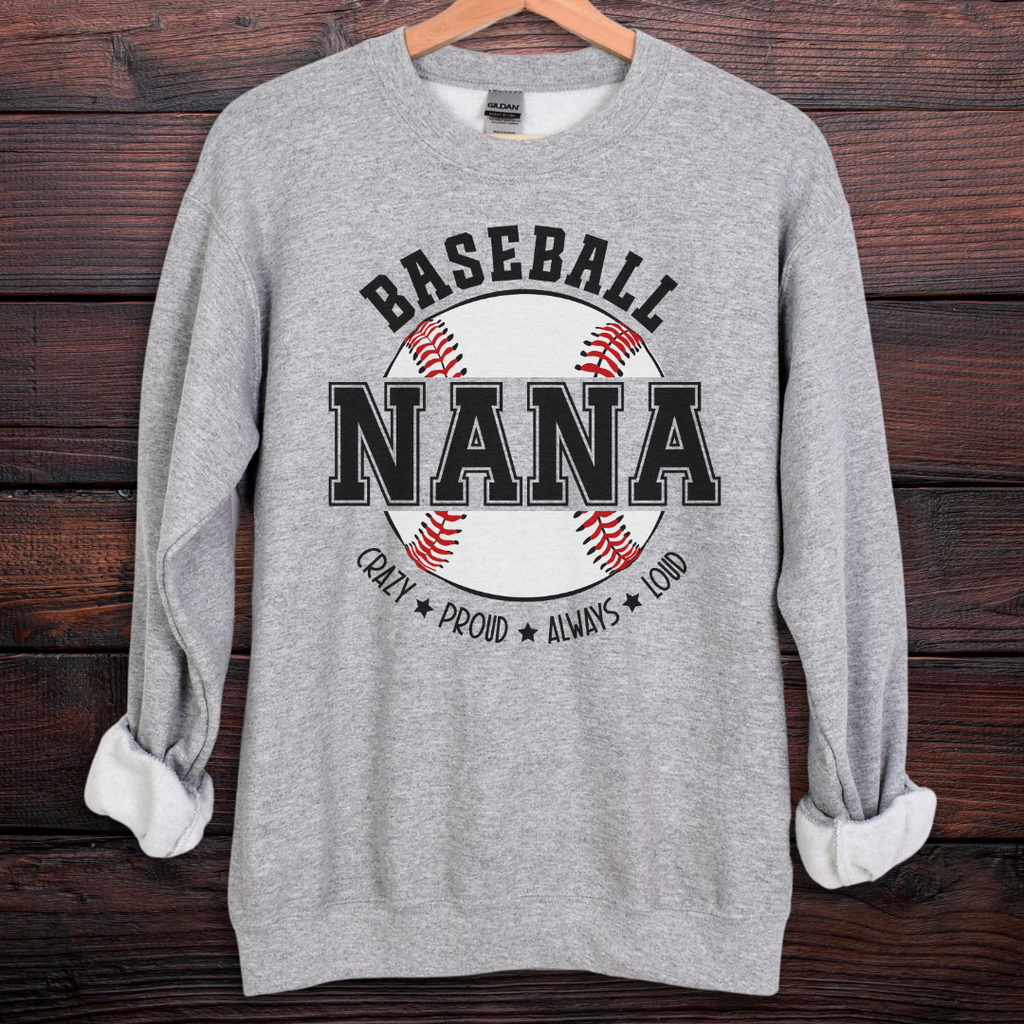 Baseball Nana Sweatshirt