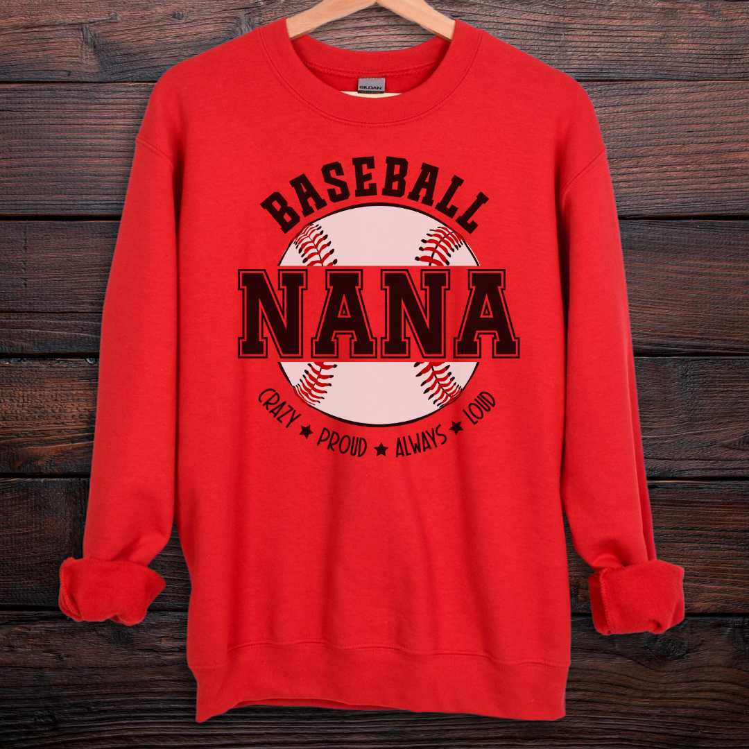 Baseball Nana Sweatshirt